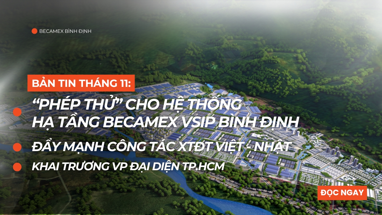 BẢN TIN BECAMEX BÌNH ĐỊNH – THÁNG 11.2025