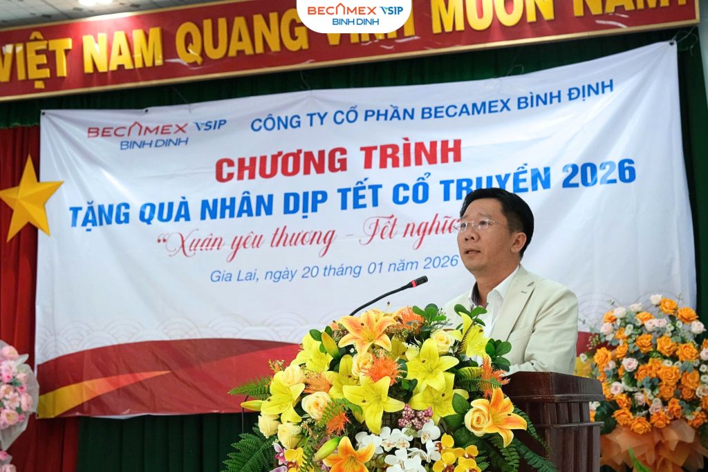 CHƯƠNG TRÌNH THIỆN NGUYỆN “XUÂN YÊU THƯƠNG, TẾT NGHĨA TÌNH” – LAN TỎA GIÁ TRỊ NHÂN VĂN NHÂN DỊP TẾT CỔ TRUYỀN 2026 2 Becamex Bình Định 11 Becamex Bình Định