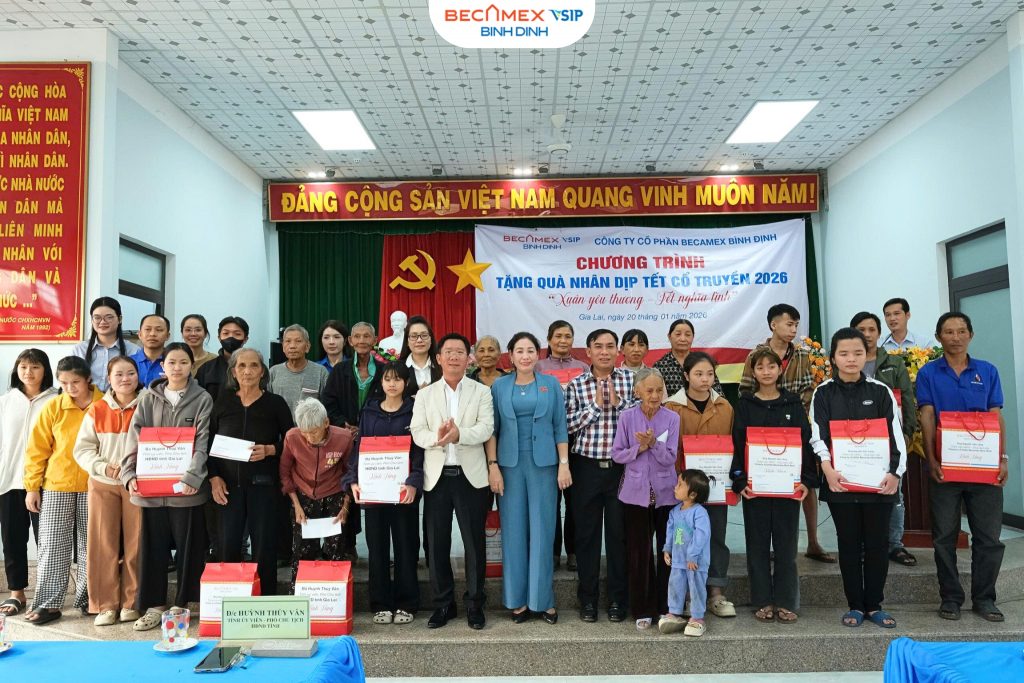 CHƯƠNG TRÌNH THIỆN NGUYỆN “XUÂN YÊU THƯƠNG, TẾT NGHĨA TÌNH” – LAN TỎA GIÁ TRỊ NHÂN VĂN NHÂN DỊP TẾT CỔ TRUYỀN 2026 1 Becamex Bình Định 619829139 1730378504924568 5351351080353162129 n Becamex Bình Định