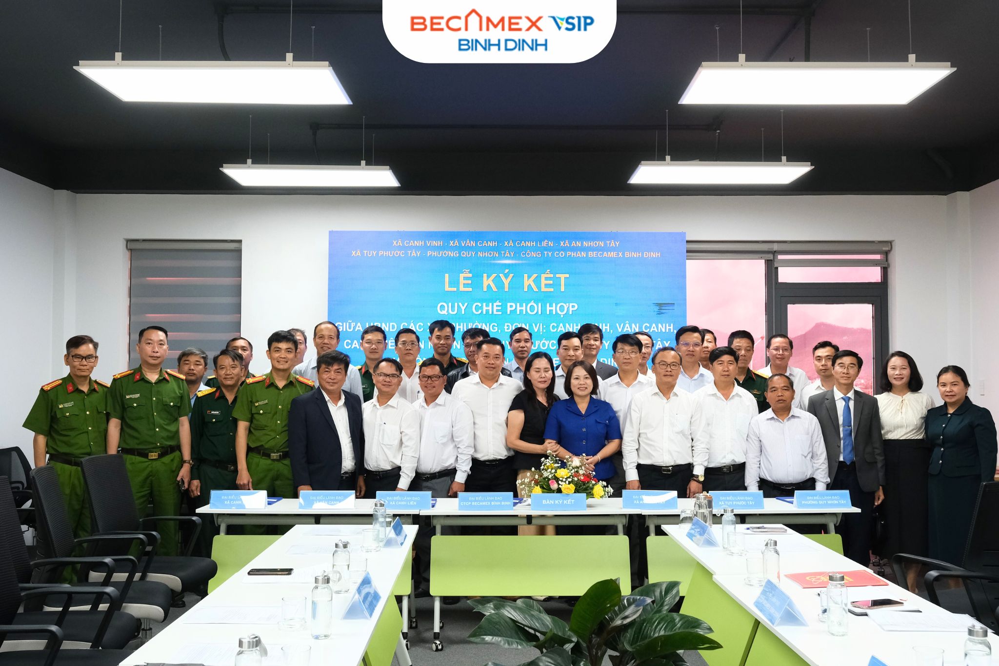 BECAMEX BÌNH ĐỊNH THIẾT LẬP CƠ CHẾ PHỐI HỢP LIÊN ĐỊA PHƯƠNG, THÚC ĐẨY PHÁT TRIỂN BỀN VỮNG